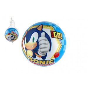 Teddies Míč Ježek Sonic nafouknutý 23cm v síťce