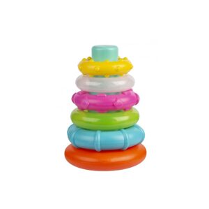Playgro - Plastové navlékací kroužky pastelové