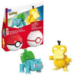 MATTEL MEGA POKÉMON POKÉBALL - BULBASAUR A PSYDUCK