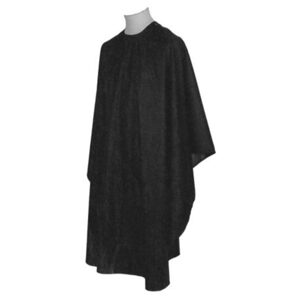 Kadeřnický plášť 100 x 140 cm - černá pelerína