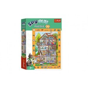 Trefl Puzzle Spy Guy - V domě 48x34cm 24 dílků v krabici 23x33x6cm