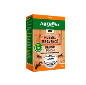 AgroBio Atak Mravenci Spinosad - domečky 2ks