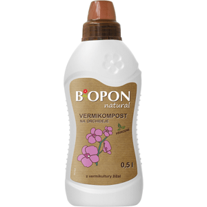 Biopon Vermikompost - kapalné hnojivo na orchideje 0,5l